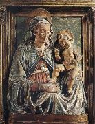 Andrea della Verrocchio Madonna aand child oil on canvas